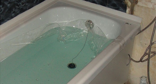 Установкой акрилового вкладыша | Талица